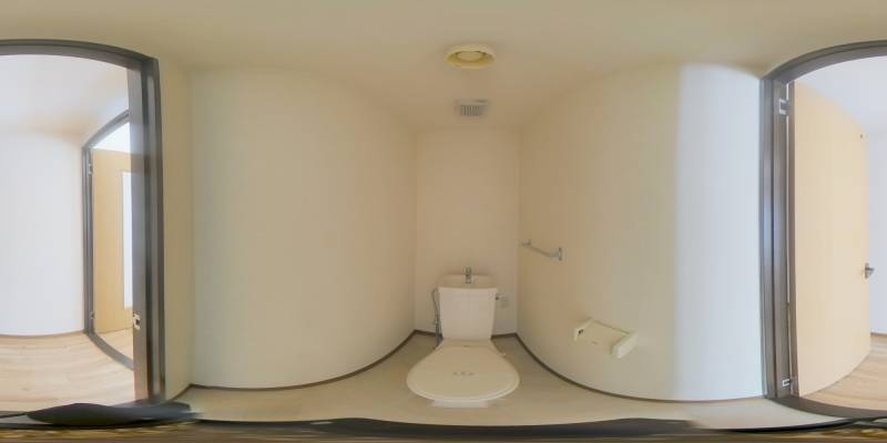 パノラマ画像トイレ