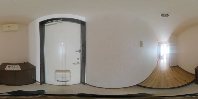 パノラマ画像玄関