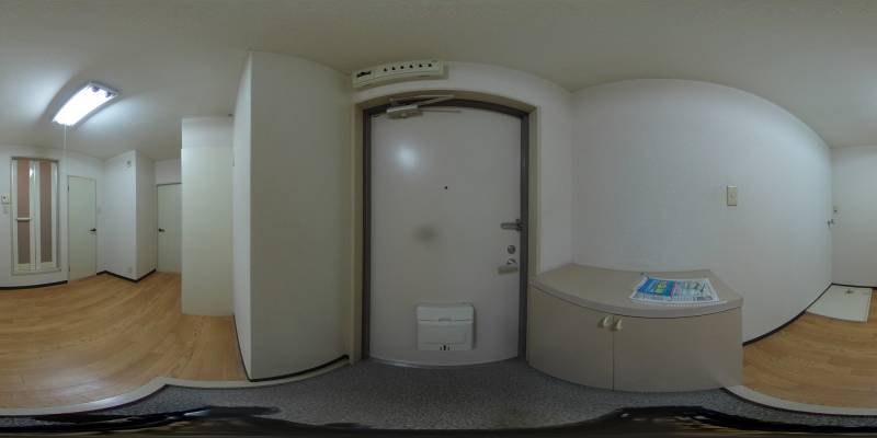 パノラマ画像玄関