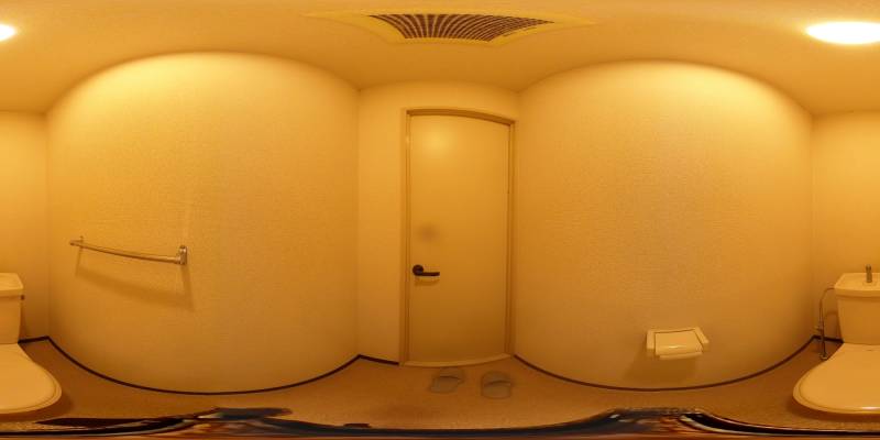 パノラマ画像トイレ