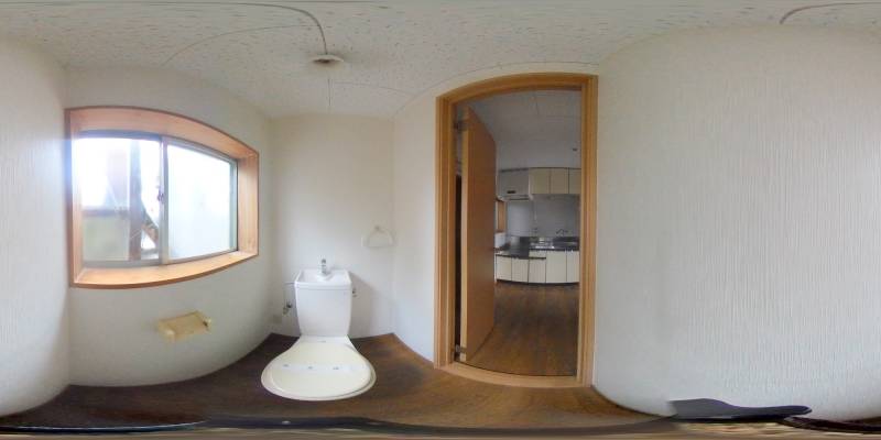 パノラマ画像トイレ