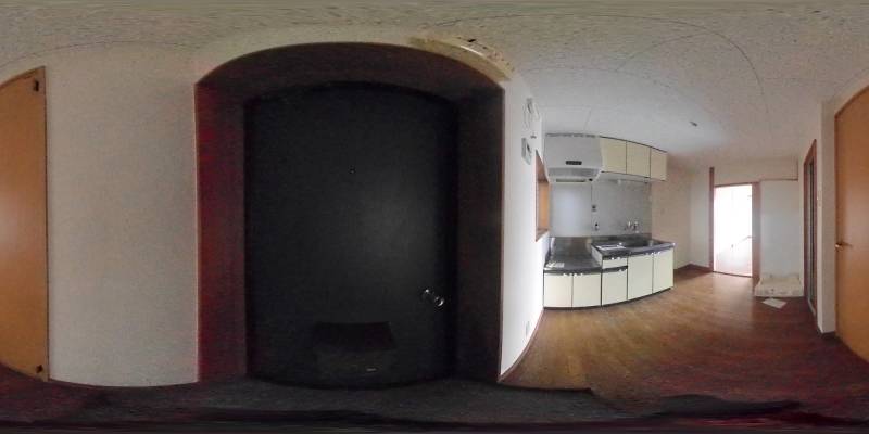 パノラマ画像玄関