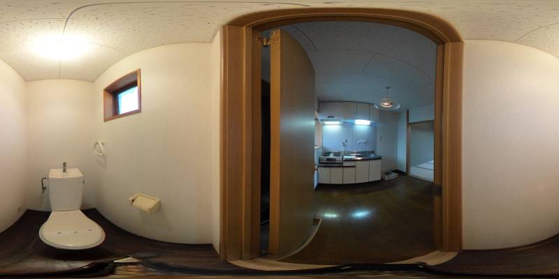 パノラマ画像トイレ