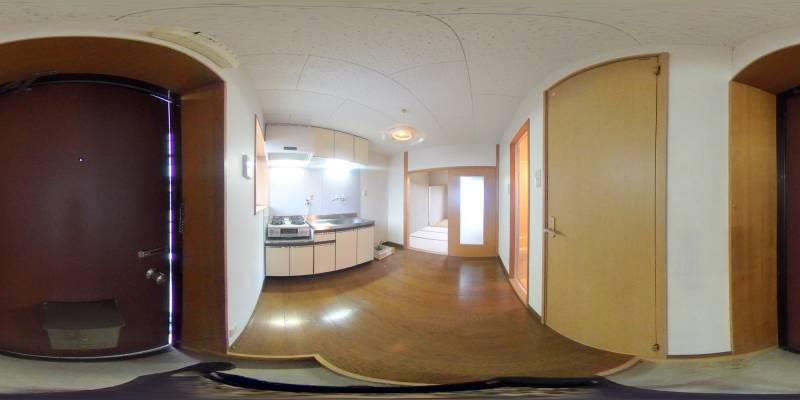 パノラマ画像玄関