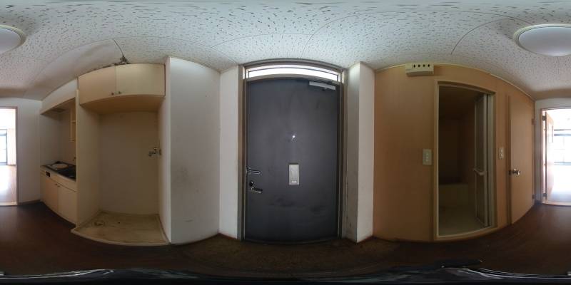 パノラマ画像玄関