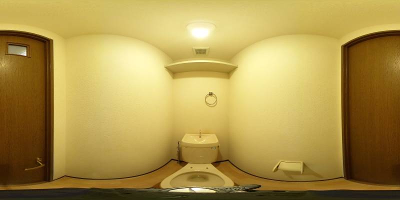 パノラマ画像トイレ