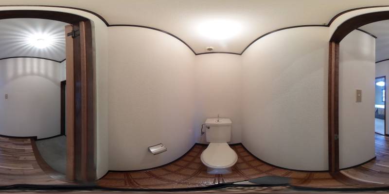 パノラマ画像トイレ