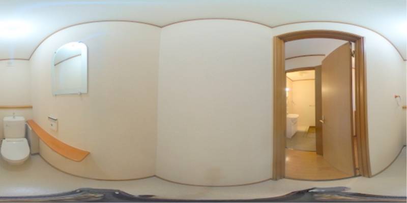 パノラマ画像トイレ