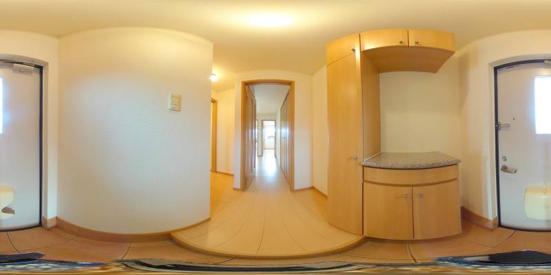 パノラマ画像玄関