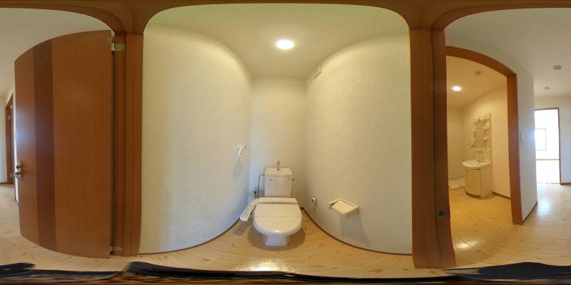 パノラマ画像トイレ