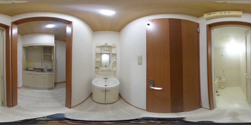 パノラマ画像洗面所