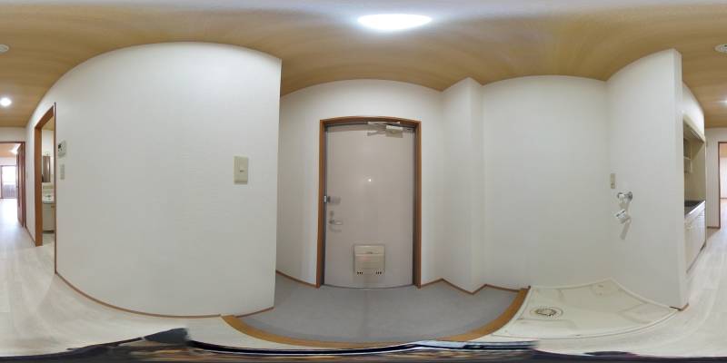 パノラマ画像玄関