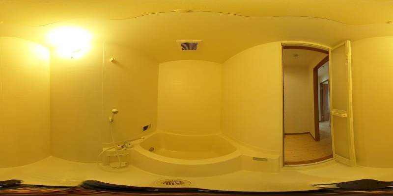 パノラマ画像バスルーム