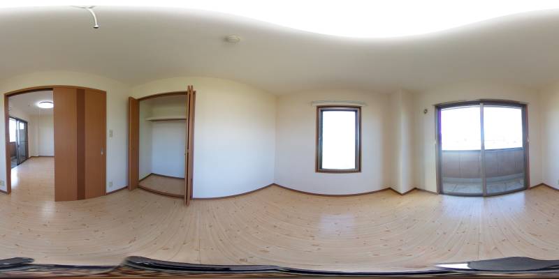 パノラマ画像洋室