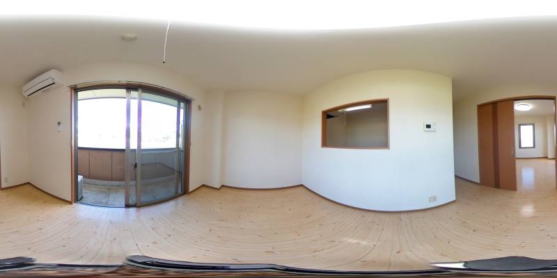 パノラマ画像リビング