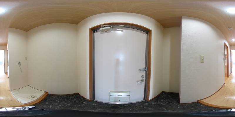 パノラマ画像玄関