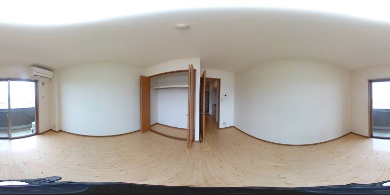 パノラマ画像洋室