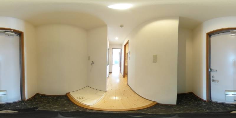 パノラマ画像玄関