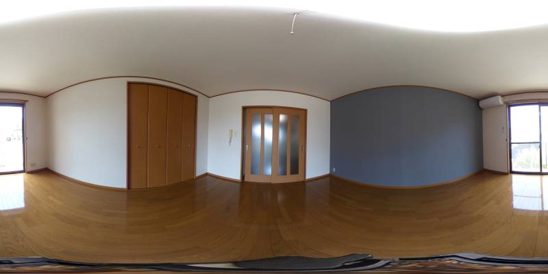 パノラマ画像洋室