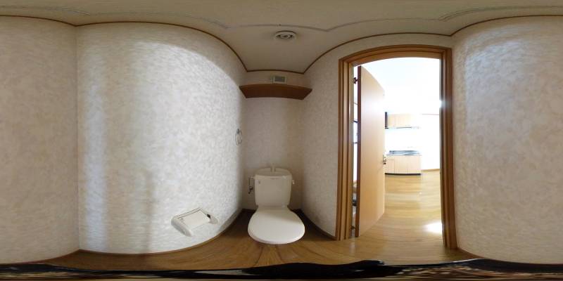 パノラマ画像トイレ