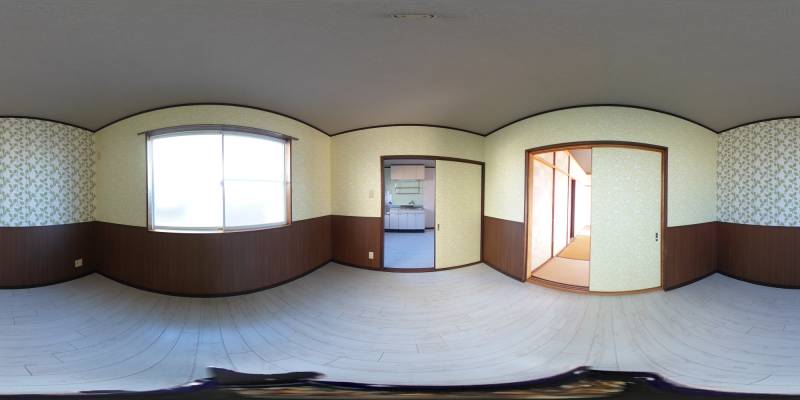 パノラマ画像洋室