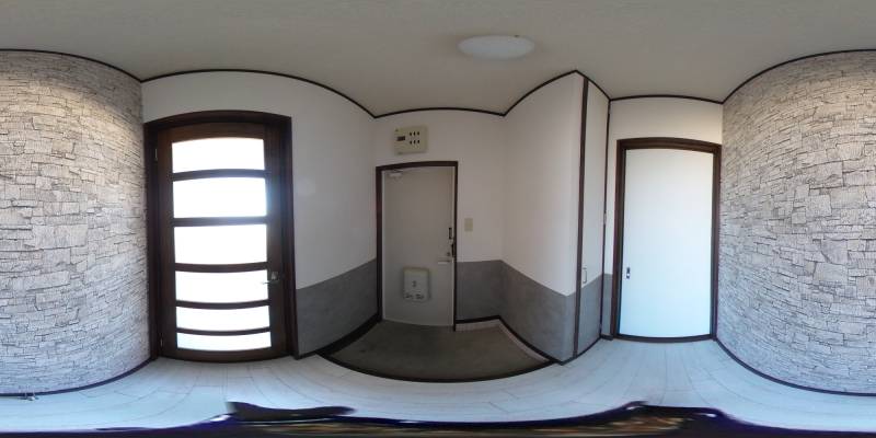 パノラマ画像玄関