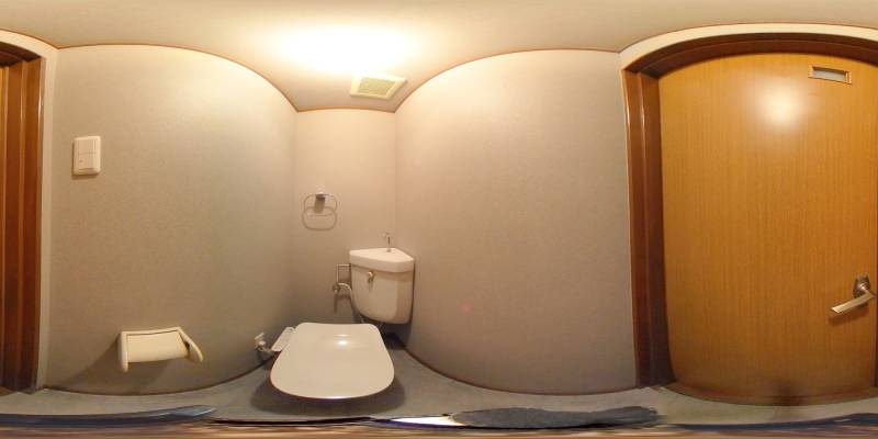 パノラマ画像トイレ