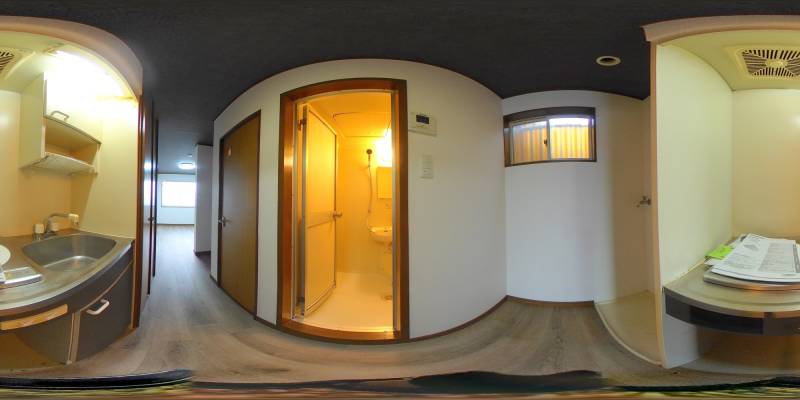 パノラマ画像キッチン