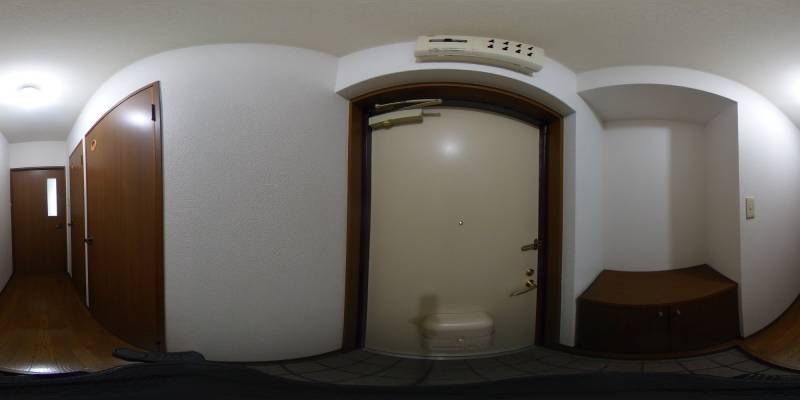 パノラマ画像玄関