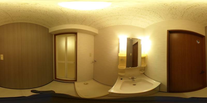 パノラマ画像洗面所