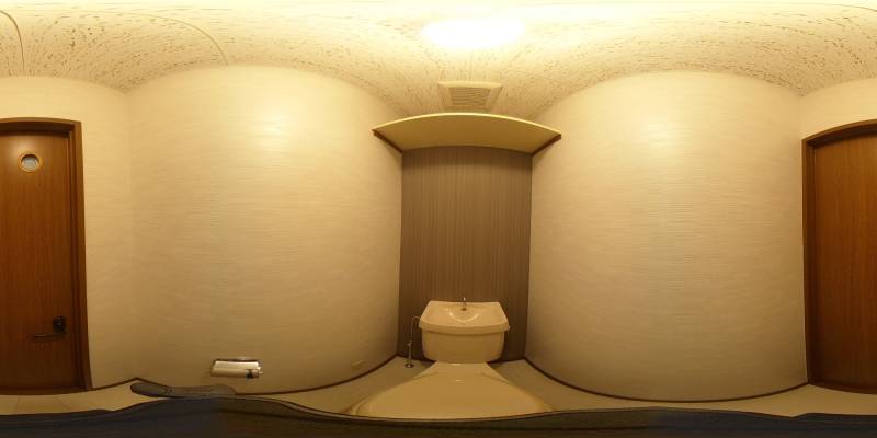 パノラマ画像トイレ