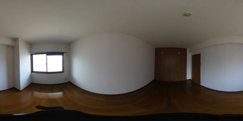 パノラマ画像洋室