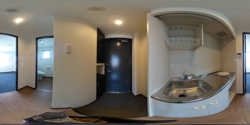 パノラマ画像玄関