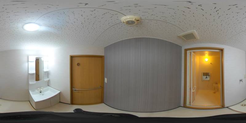 パノラマ画像洗面所