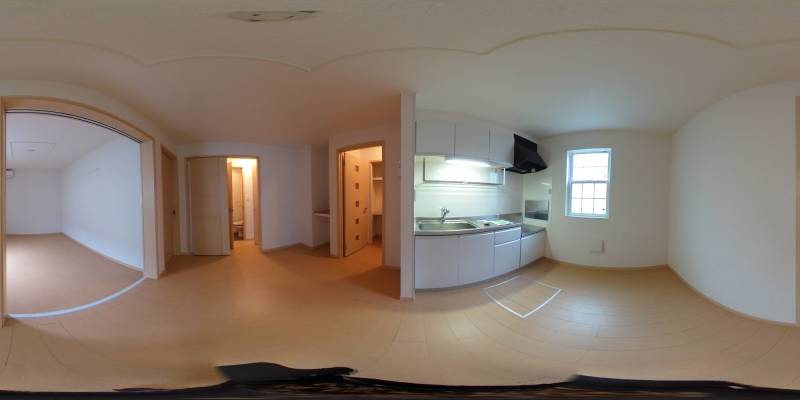 パノラマ画像ダイニング