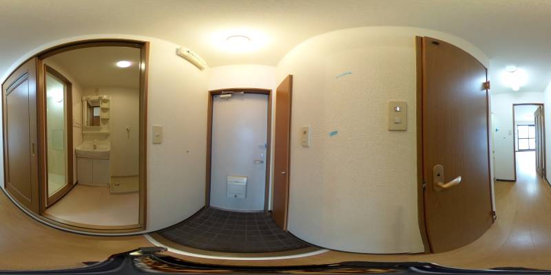 パノラマ画像玄関