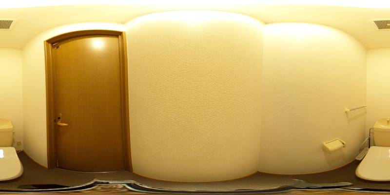 パノラマ画像トイレ