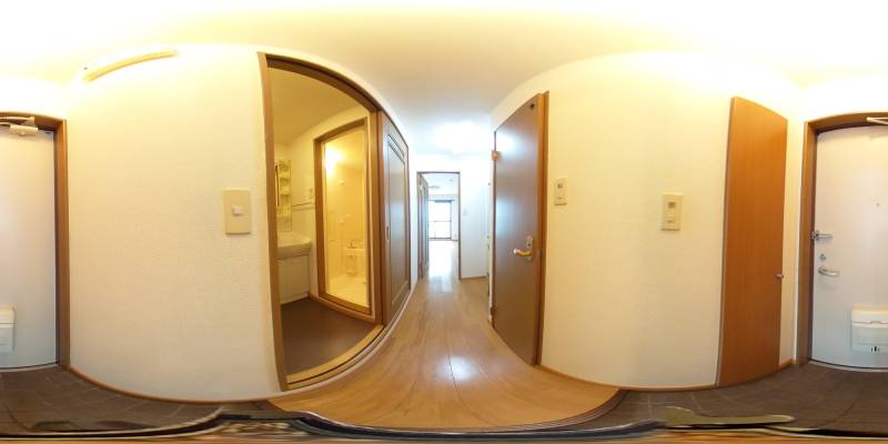 パノラマ画像玄関