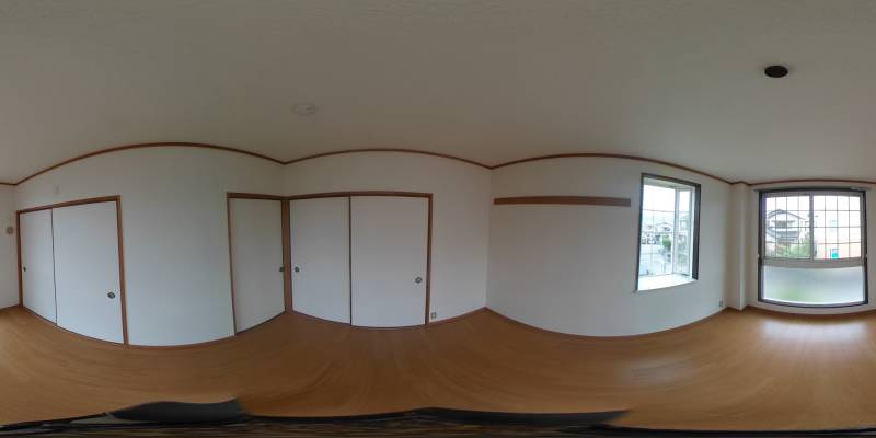 パノラマ画像洋室