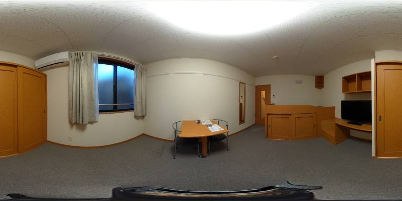 パノラマ画像リビング