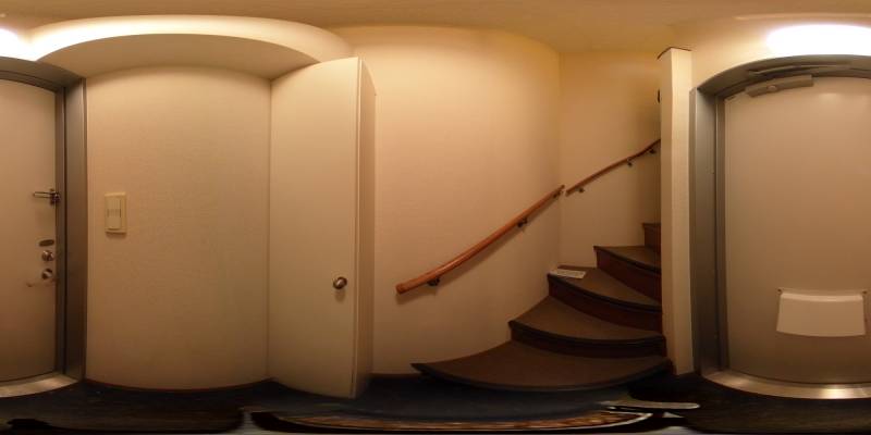 パノラマ画像玄関