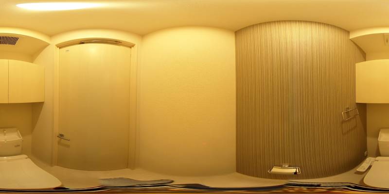 パノラマ画像トイレ