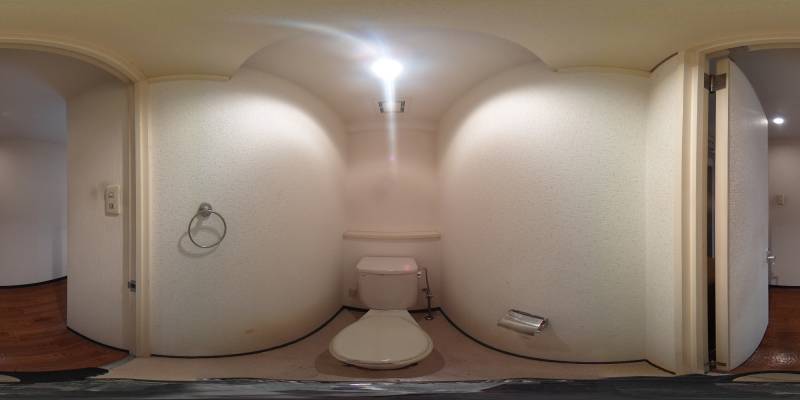 パノラマ画像トイレ