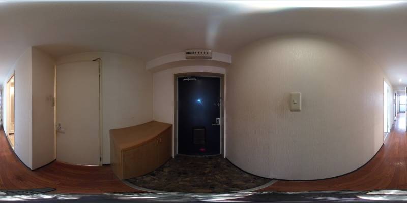 パノラマ画像玄関