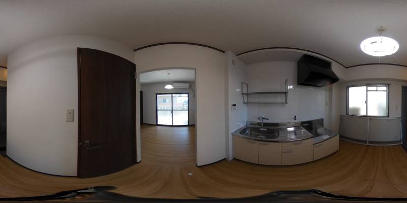 パノラマ画像リビング