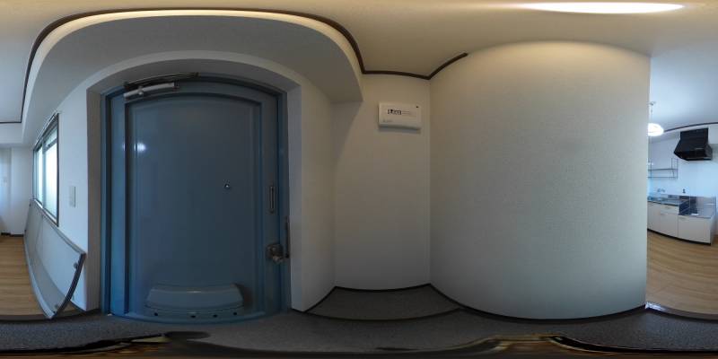 パノラマ画像玄関