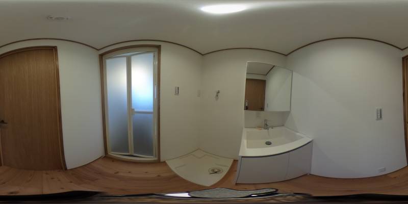 パノラマ画像洗面所