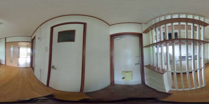 パノラマ画像玄関