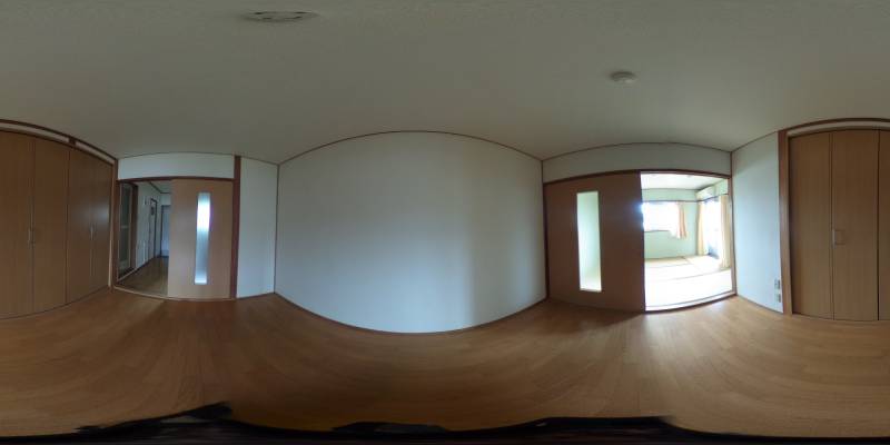 パノラマ画像洋室