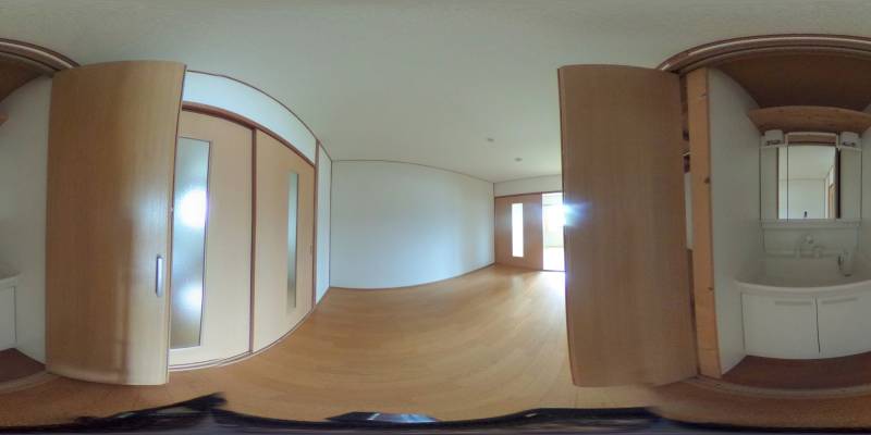 パノラマ画像洗面所